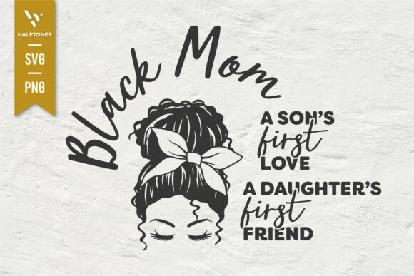 Black Mom Proud Mom SVG PNG: A Thoughtful Embroidery Design for Real Projects