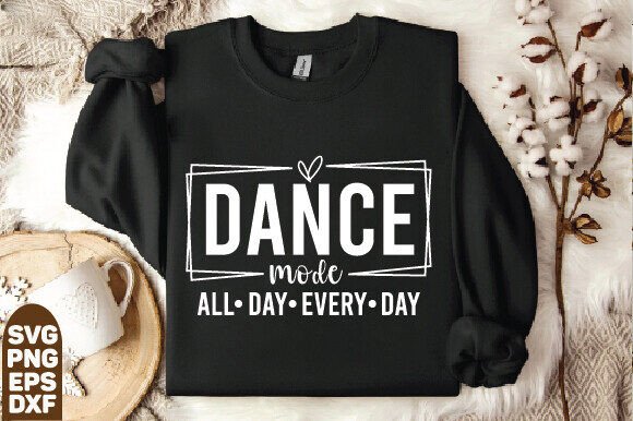 Dance Mode SVG PNG: A Versatile Graphic Design Asset for T-Shirt Designs