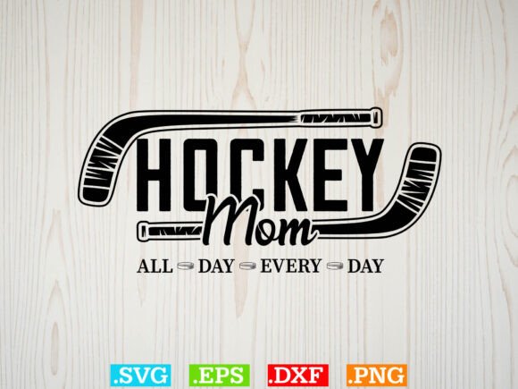 Hockey Mom Svg: A Versatile Graphic Design Asset for T-Shirt Designs and Content Publishing