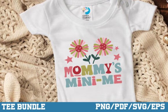 Mommy’s Mini-Me Baby Sublimation Design: A Graphics Asset for Crafts and Branding