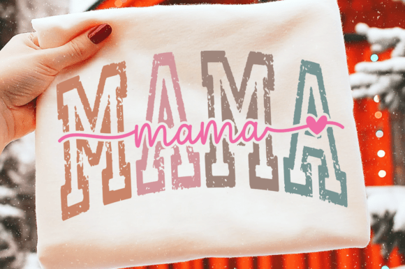 Retro Mama Svg: A Timeless Graphic Design Asset for T-Shirt Designs and Content Publishing