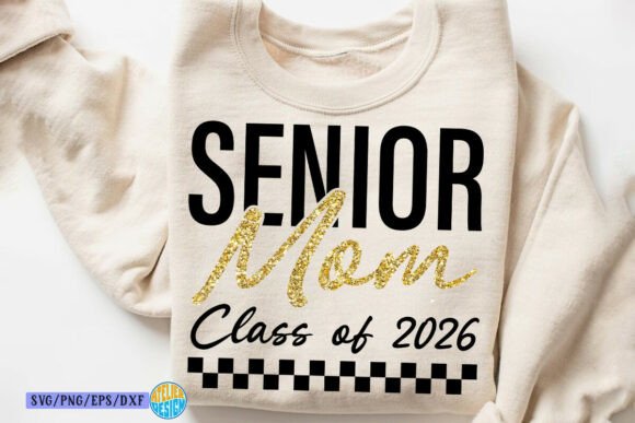 Retro Senior Mom SVG: A Timeless Graphic Design Asset for T-Shirt Designs